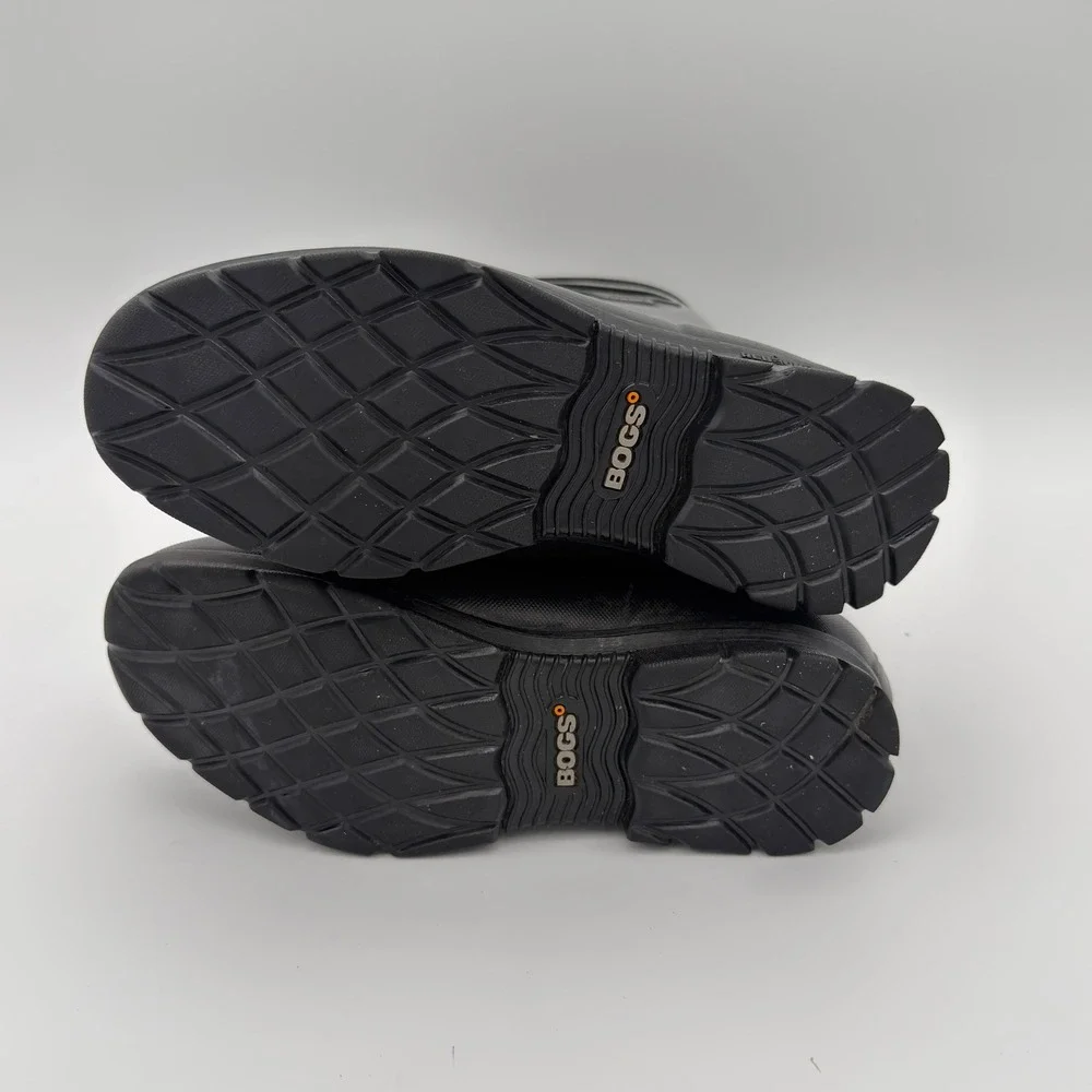 Bogs Berkeley Women's Rain Boots Black Waterproof Pull-On‎ Size 6